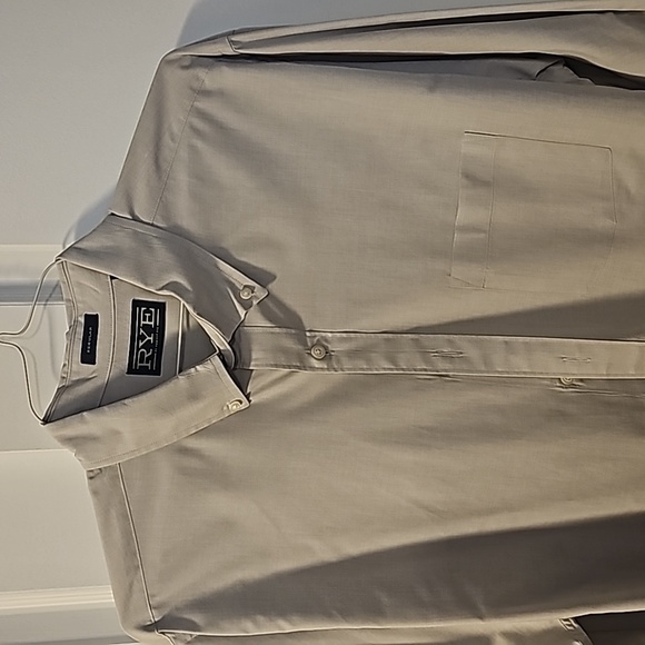 Men's button down dress shirts stretch Oxford XL Hawker and Rye - Picture 1 of 2